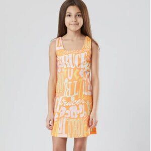 Truce Girls Logo Mini Sleeveless Shift Dress M (10-12)